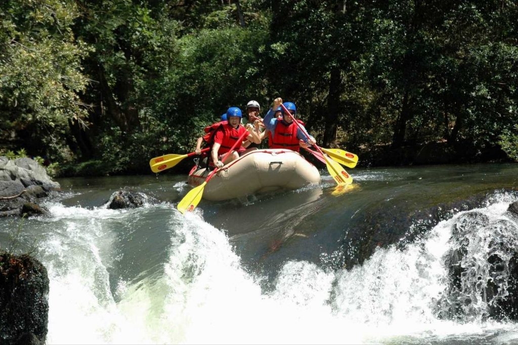 WHITE WATER RAFTING AT TENORIO RIVER CLASS III AND IV