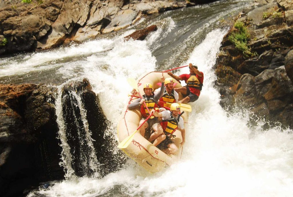 WHITE WATER RAFTING AT TENORIO RIVER CLASS III AND IV