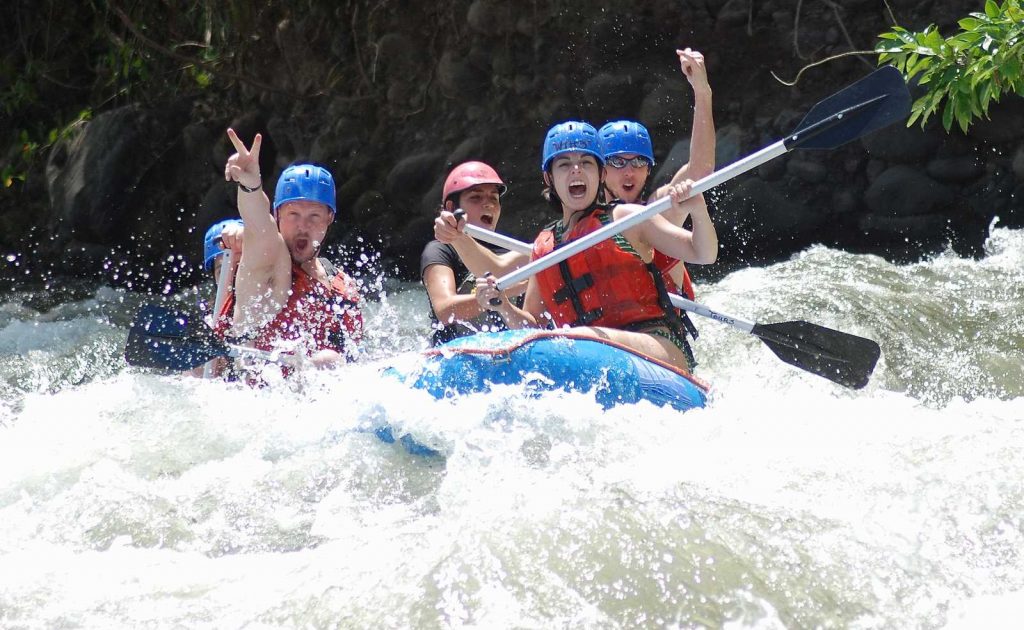 WHITE WATER RAFTING AT TENORIO RIVER CLASS III AND IV