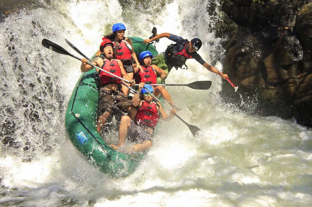 WHITE WATER RAFTING AT TENORIO RIVER CLASS III AND IV